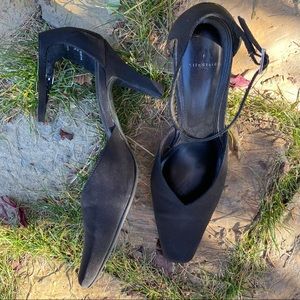 “Angela” Square Toe Black Heels LifeStride Size 9